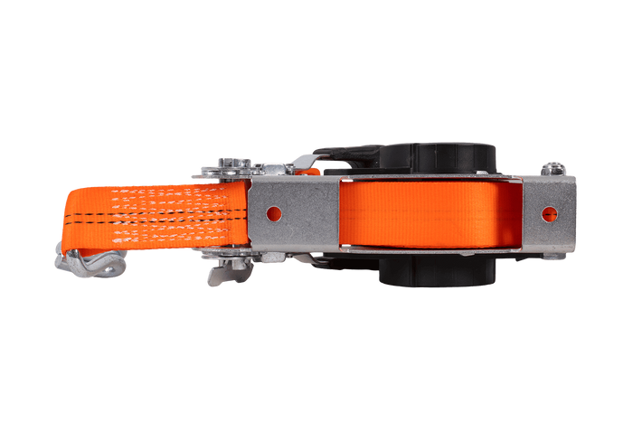 Cinta transportadora retráctil automática FASY de 5 m/35 mm/1 t, color naranja, color naranja.