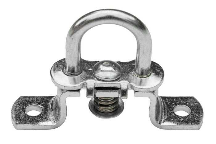 Asa de agarre lateral giratoria BOZAMET h-17mm, gancho de fijación