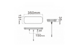 Luz trasera LED TruckLED L1949 de 6 funciones (izquierda)