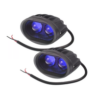 Juego de dos lámparas de haz para pulverizador HERMON GMPLRLO2LN 2xLED de 2000 lm