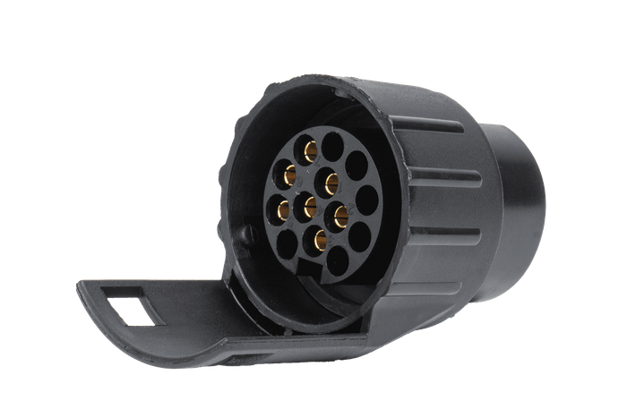 Adaptador adaptador UNITRAILER, casquillo de enganche de remolque reductor 7/13 PIN