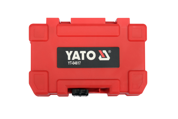 Juego de puntas para destornillador de impacto YATO YT-04617, 54 piezas