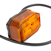 Lámpara de señalización LED universal ASPÖCK FLEXIPOINT naranja