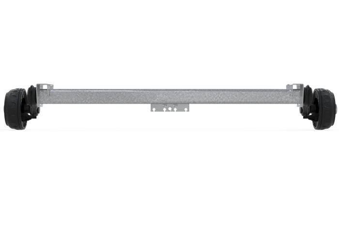 KNOTT VGB13M eje frenado para remolque / grúa 1350kg 900mm 1350mm 5x112