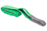 Eslinga de cinturón de elevación HEFFA de 2 m/60 mm/2 t con presillas
