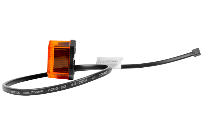 Lámpara de señalización LED universal ASPÖCK FLEXIPOINT naranja