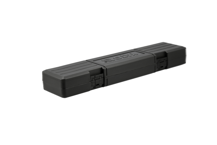 Juego de llaves dinamométricas YATO de 4 piezas, 1/2" y 40–220 Nm para el reemplazo de ruedas.