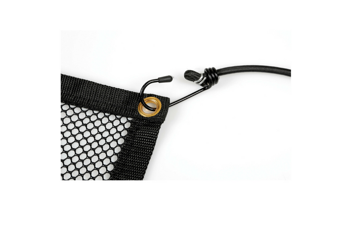 Mampara para perros LAMPA PET-2 barrera de malla fijada a los asientos delanteros 115x65cm