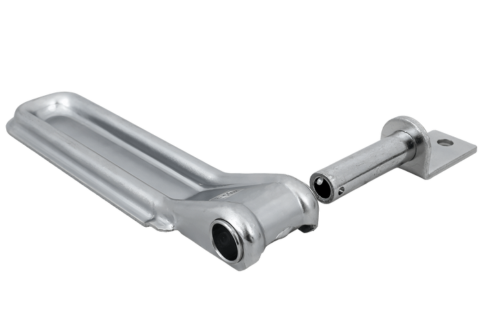 Bisagra lateral con tirador WINTERHOFF BSCH 10-17-220+BSCHG 10-17-A montaje lateral completo para remolque