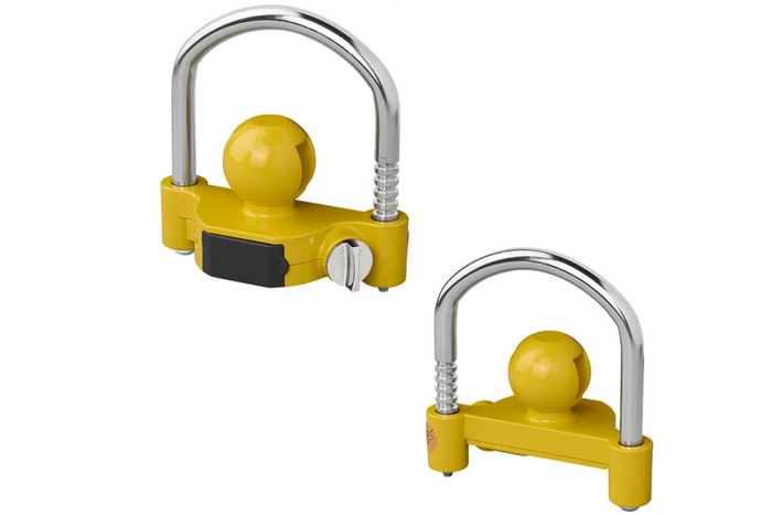Cerradura de bola de enganche de remolque ProPlus 341329V01 con cerradura de combinación
