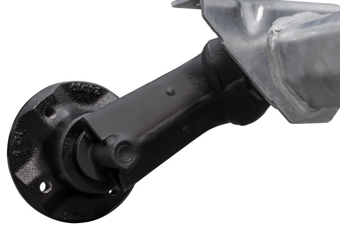 AL-KO OPTIMA eje sin freno para remolque 750kg 1320mm 1660mm 4x100