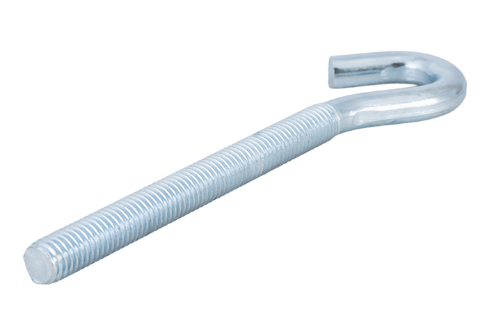 Gancho de construcción DROMET HZ M8x120 con extremo abierto (curvado)