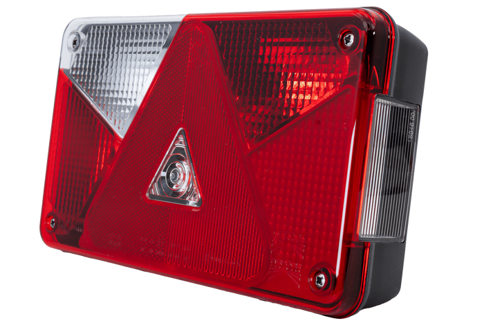 ASPÖCK Luz trasera Multipoint V, 7 funciones, izquierda