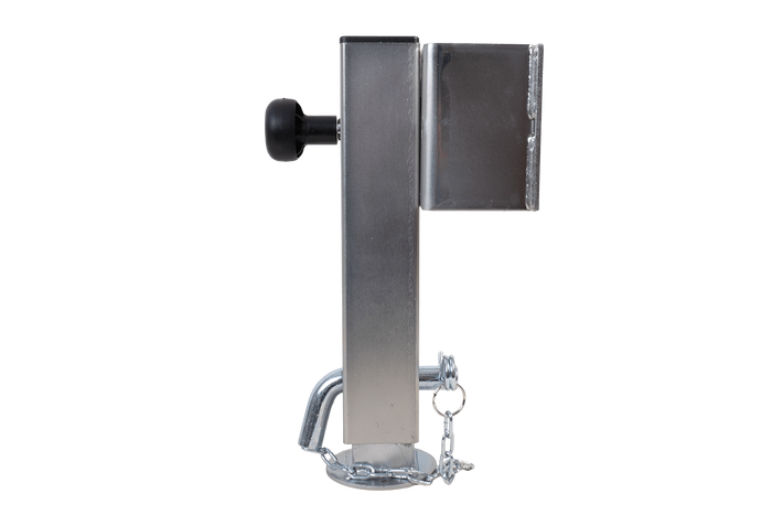 Soporte de manivela extensible UNITRAILER JL1 para remolque de plataforma plana de 1500 kg (346-576 mm)