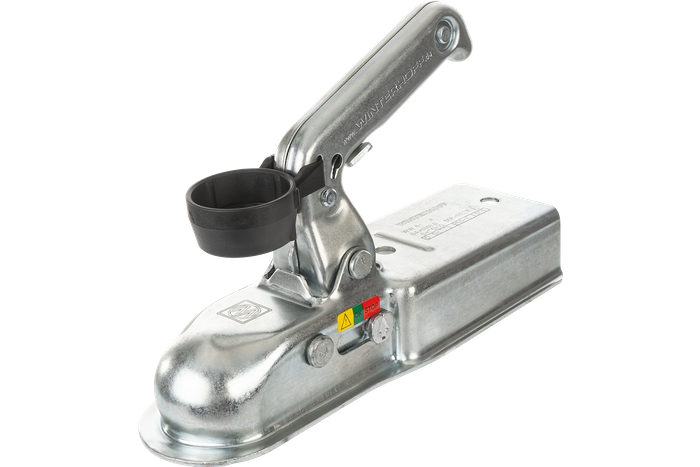 Enganche de bola WINTERHOFF WW8-H para remolque de 800kg con lanza cuadrada de 70mm