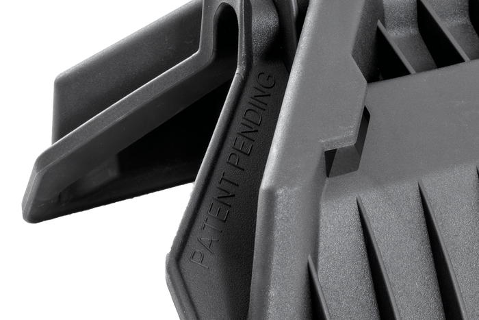 Esquina protectora para la fijación de correas de transporte PLASTEX KP CROSS Escuadra de sujeción para correas