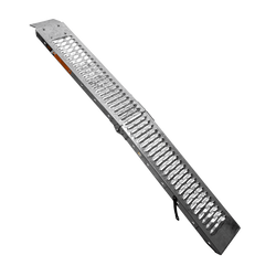 Rampa plegable UNITRAILER ALR004B de acero para remolques de 190 cm y 200 kg.