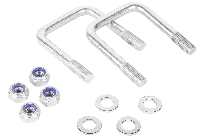 Rodillo de quilla inferior gris con montaje RKZ/P