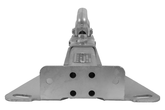 Enganche de bola KNOTT KQ14-A+KZE7.5 para remolque de 1400 kg con barra de tiro tipo V.
