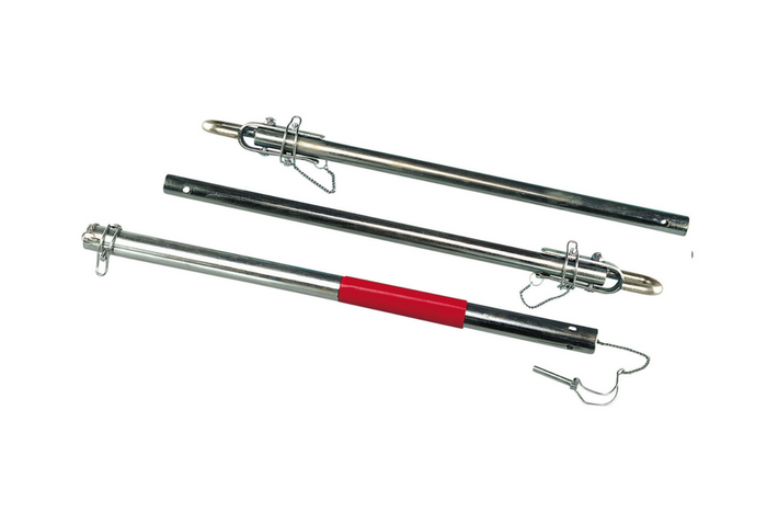 Barra de remolque LAMPA, barra de remolque rígida, 2000 kg