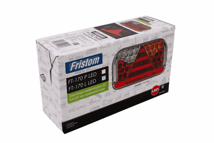Piloto trasero FRISTOM FT-170 LED bayoneta 6 funciones izquierda