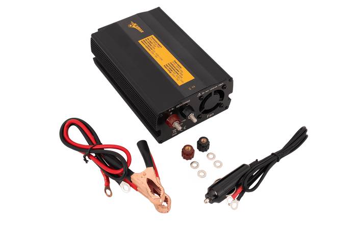Convertidor de voltaje 12V/230V (300/600W) KAMAR E1922
