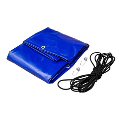 Funda de marco h-1100 UNITRAILER lona azul para remolque 264x125cm GARDEN 264