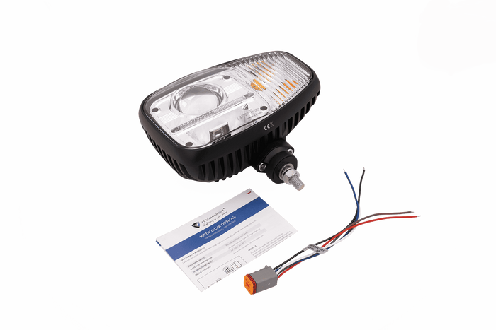 Lámpara delantera LED TT Technology TT.16611-L 3 funciones 23xLED 2350lm izquierda para JCB/Cat/Manitou/Volvo/Terex