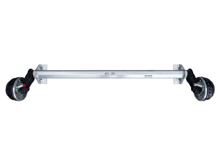 AL-KO COMPACT eje frenado para remolque de barco 1000kg 1355mm 1870mm 5x112