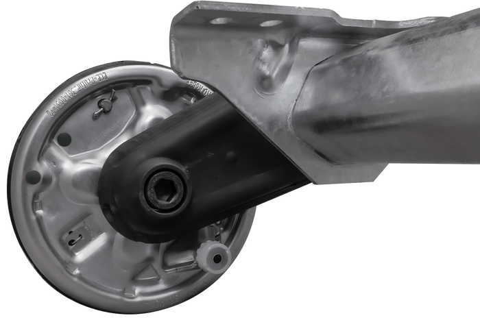 AL-KO COMPACT eje frenado para remolque / grúa 1500kg 1300mm 1750mm 5x112