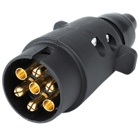 Enchufe KAMAR de 7 pines para toma de enganche de remolque