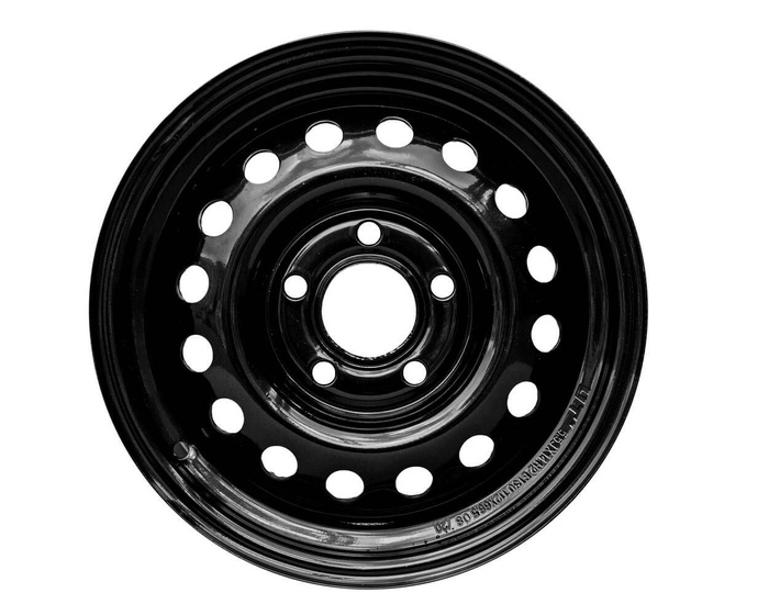 Llanta de acero para remolque UNITRAILER negro 5.5Jx14"H2 5x112 ET:30