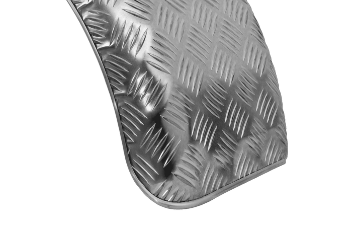Guardabarros tándem para remolque 13-14" DOMAR D29300 paso de rueda plano 1500/240mm