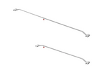 Soporte plano para lona para remolque ProPlus 340918, ajustable de 132 a 204 cm.