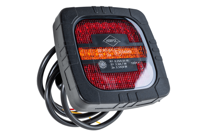 Luz trasera LED HORPOL LZD2800 3 funciones universal