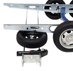 Portaruedas de repuesto AL-KO, soporte para ruedas de caravana de 1050-1250 mm