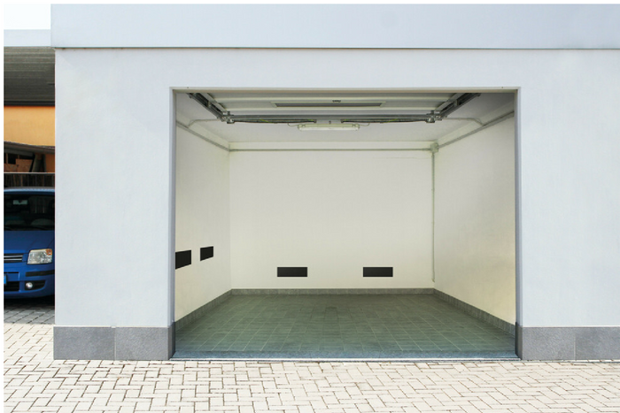 Conjunto de cuatro paneles protectores de pared para garaje LAMPA Premium 40x15cm