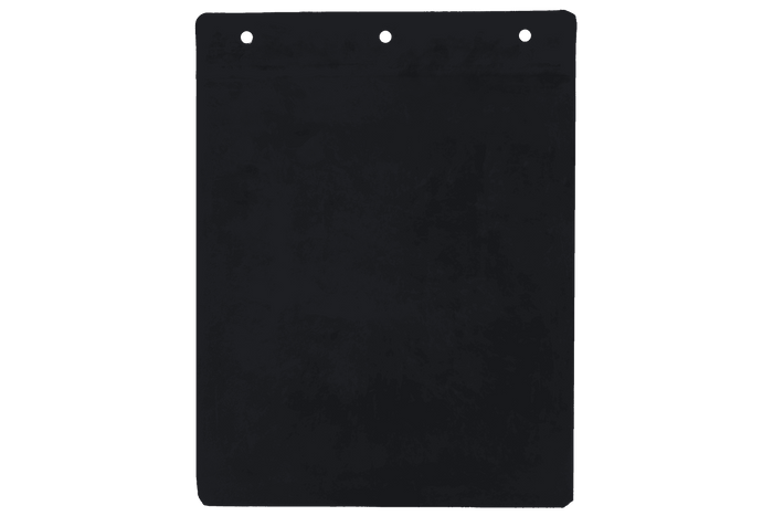 Guardabarros de goma UNITRAILER, cubierta de guardabarros doblada, 217/280 mm