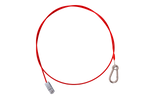 Cuerda de seguridad de emergencia KNOTT breakaway con mosquetón de 1700 mm