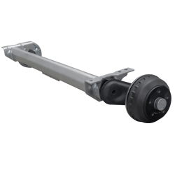 AL-KO COMPACT eje frenado para remolque / grúa 1350kg 1260mm 1630mm 5x112