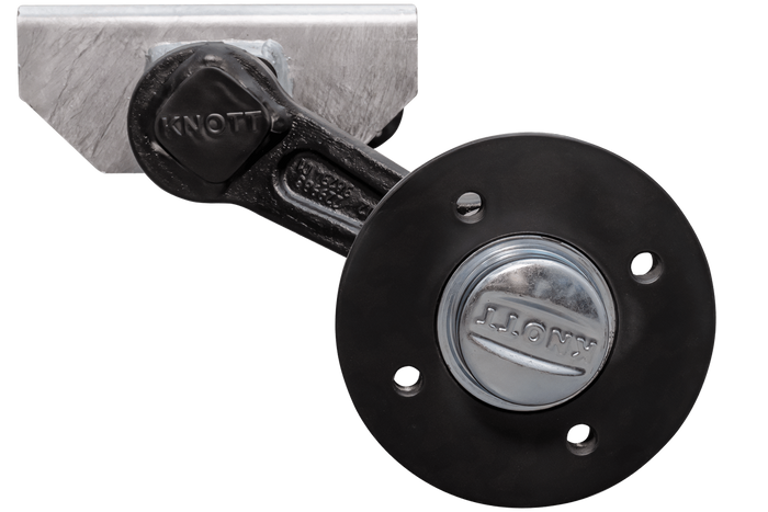 KNOTT VG7-L eje sin freno para remolque 750kg 1380mm 1880mm 4x100