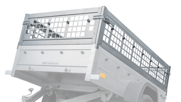 Laterales de malla para remolque UNITRAILER GARDEN TRAILER 200 KIPP