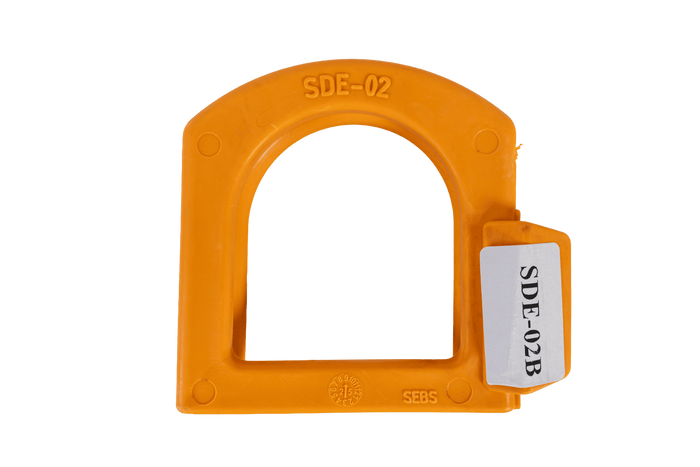 Tapa de seguridad para enganche de bola STEELPRESS de 4 mm, con espacio para tapón.