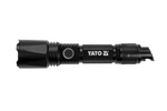 Linterna LED multifunción YATO YT-085609 de 900 lm, batería externa, abridor de botellas y martillo de emergencia.