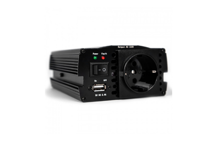 Convertidor de voltaje 12V/230V (300/600W) KAMAR E1922