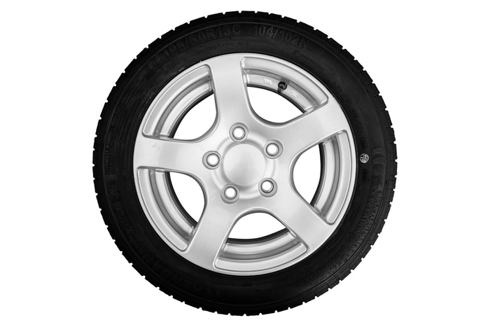 Rueda reforzada para remolque KENDA TIRE 195/50 R13C 104/102N STARCO ALU RIMS 6Jx13&quot;H2 5x112 ET:30