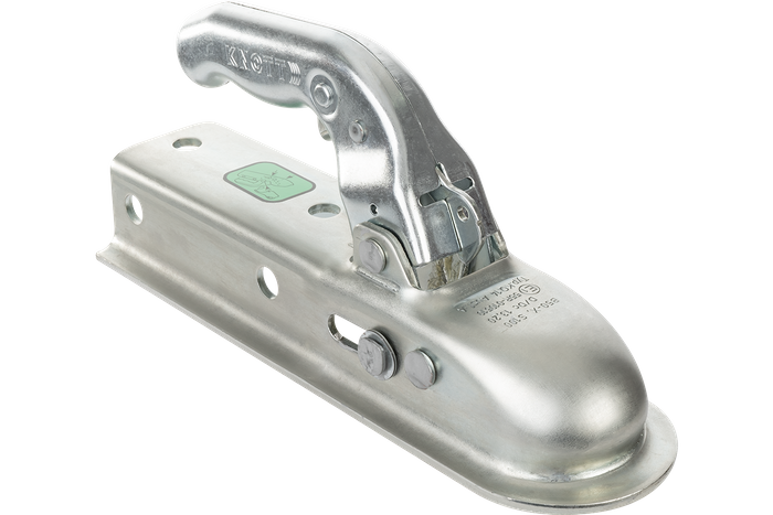 Enganche de bola KNOTT KQ14-A para remolque de 1400kg con barra de tiro cuadrada de 50mm