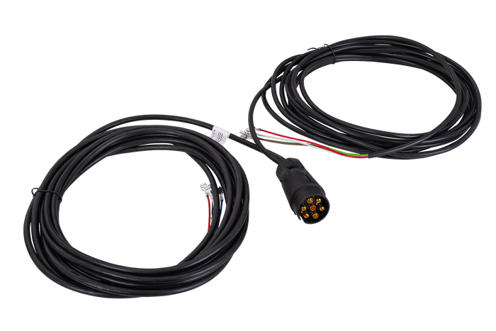 Arnés de remolque de instalación eléctrica MANTES 7m Conectores enchufables de 7 PINES 6.3