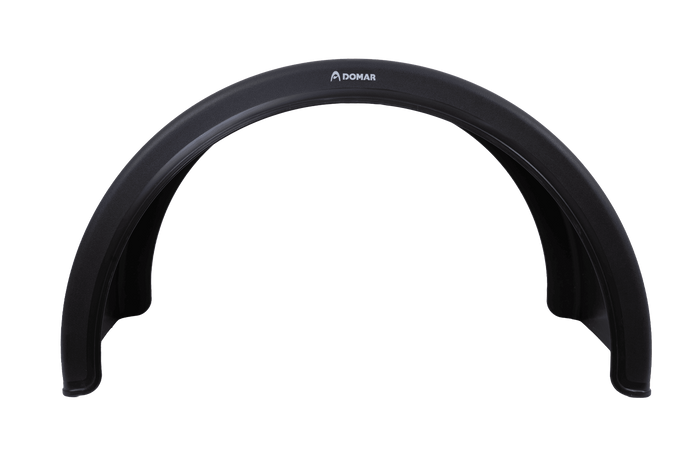 Guardabarros doble para remolque de 19,5 a 22,5", paso de rueda DOMAR DK1540, 1100/550 mm
