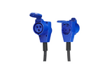 Adaptador con enchufe Schuko y conector angular CEE + toma Schuko 16A ProPlus 373528DE cable 150cm